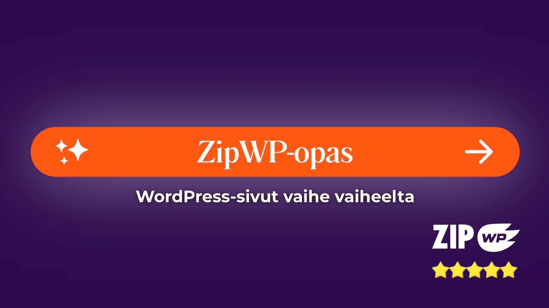ZipWP-opas: Näin teet itse WordPress-sivuston tekoälyllä